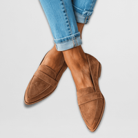 Women's Pointed Toe Slip-On Loafers | Rosalind