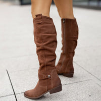 Women's Slouch Knee High Boots | Georgette